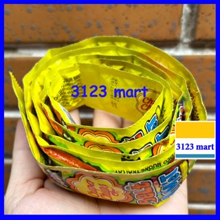 (SỈ từ 2,4,6,12) (hsd 11/2026) Lẻ dây 1m kẹo dẻo trái cây cầu vồng Sour Belt Chupa Chups siêu dài 1 mét 55g.