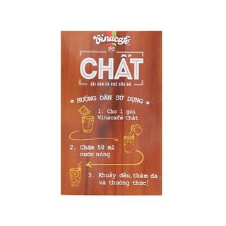 Cà phê sữa đá VinaCafé Chất Sài Gòn 240g (Mẫu mới) (10 gói/ hộp)