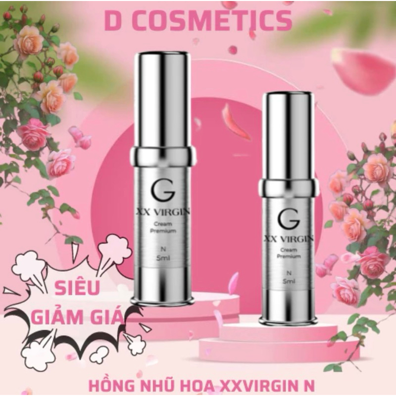 Kem Dưỡng Làm Hồng 𝐍𝐡𝐮̃ 𝐇𝐨𝐚 𝐯𝐚̀ 𝐋𝐚̀𝐦 𝐇𝐨̂̀𝐧𝐠, 𝐌𝐞̂̀𝐦 𝐁𝐢𝐤𝐢𝐧𝐢 𝐗𝐱𝐯𝐢𝐫𝐠𝐢𝐧 𝐆𝐜𝐞𝐥𝐥 𝟓𝐦𝐥