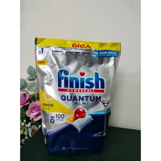 VIÊN RỬA CHÉN BÁT FINISH QUANTUM TÚI 100 VIÊN