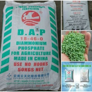 Phân bón dap 18 - 46 hồng hà 1kg