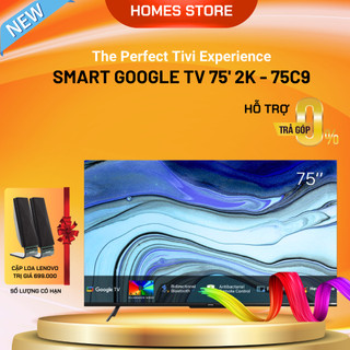 Tivi coocaa 75 inch 4k model 75c9 - smart google tivi, ra lệnh giọng nói - bảo hành 24 tháng