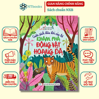 Cuốn sách đầu đời của bé - khám phá động vật hoang dã
