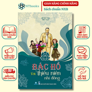 Sách Bác Hồ tấm gương sáng mãi - Thiếu niên nhi đồng