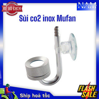 Cốc sủi Co2 Inox Mufan