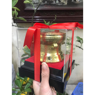 Trống đồng quà tặng đồng quà biếu trống đồng để bàn làm việc phong thủy kích thước 10cm, 12cm, 15cm