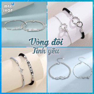 Vòng đôi nam nữ TÌNH YÊU dành cho cặp đôi couple đa dạng nhiều mẫu MỚI VỀ
