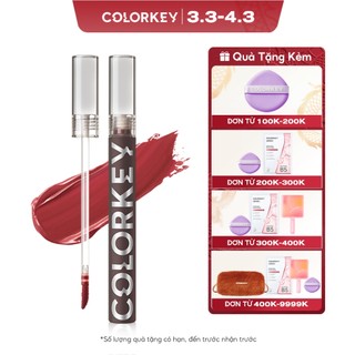 Son Môi Gương Bóng COLORKEY Màu Son Bám Lâu 1.7g