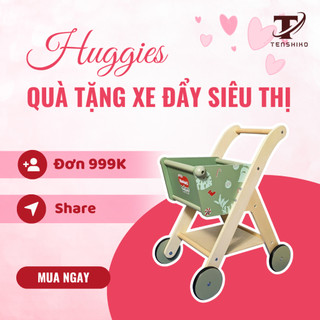 Quà tặng huggies xe đẩy siêu thị