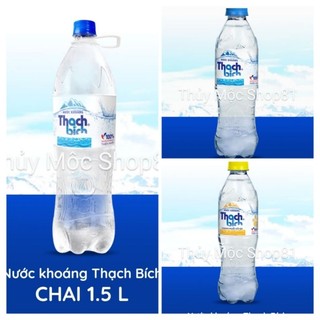 Nước khoáng tinh khiết/ chanh muối có ga thạch bích - chai 500ml/480ml