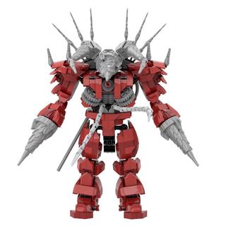 537 Chiếc GOROCK Skibidi Nhà Vệ Sinh Titan Đỏ Máy Khoan Điện Người Xây Dựng Khối Đồ Chơi Giáo Dục -quà tặng