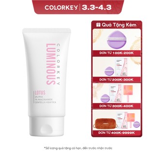 Sữa Rửa Mặt COLORKEY LUMINOUS Chăm Sóc Da Kết Hợp 100g