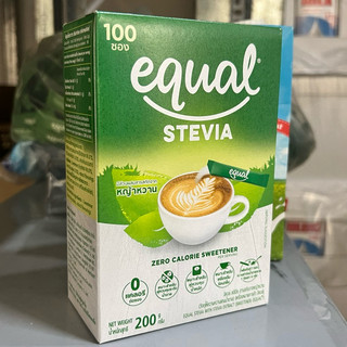   HSD 04 2028  Đường ăn kiêng EQUAL STEVIA hộp 200g 