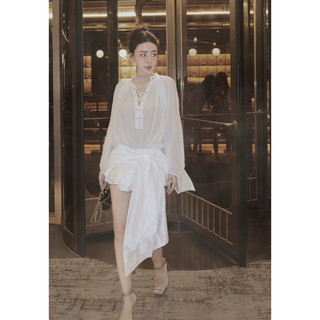 𝐁𝐀𝐓𝐄𝐆𝐀 𝐒𝐄𝐓 - 𝐀𝐒𝐇𝐘𝐋𝐄𝐘 sơ mi chân váy ngắn
