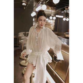 𝐁𝐀𝐓𝐄𝐆𝐀 𝐒𝐄𝐓 - 𝐀𝐒𝐇𝐘𝐋𝐄𝐘 sơ mi chân váy ngắn