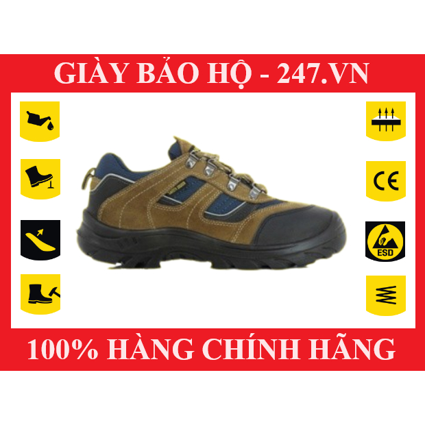 Giày bảo hộ lao động nam Safety Jogger X2020P Kiểu Dáng Thể Thao, Chống Trơn Trượt, Dập Ngón, Chống Tĩnh Điện