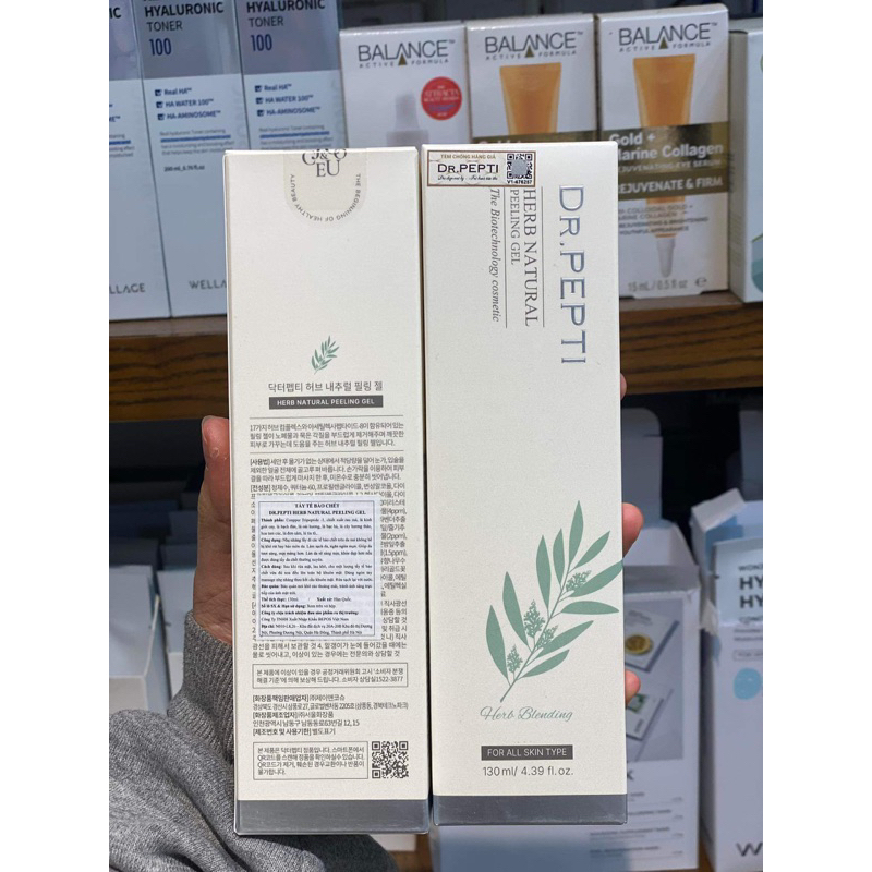 Tẩy tế bào chết Dr.Pepti tuýp 130ml cty