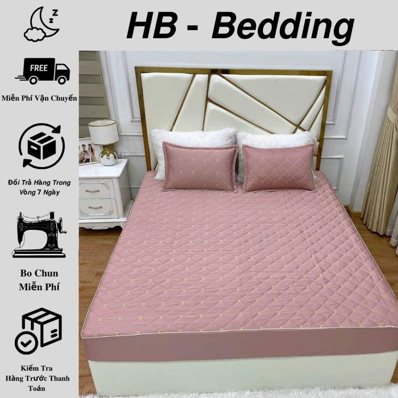 Bộ Ga Gối Phi Lụa LV - Hàng Nhập Khẩu