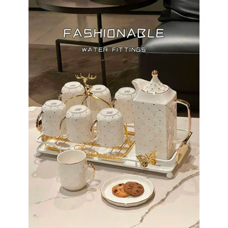 Bộ ấm chén uống trà, Ấm chén decor cao cấp