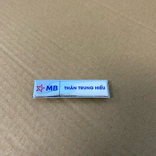 Bảng tên nhân viên MB bank