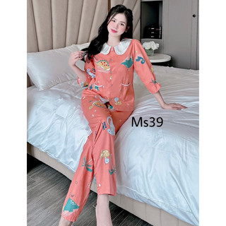 đồ bộ mặc nhà , chất liệu thô kate mềm