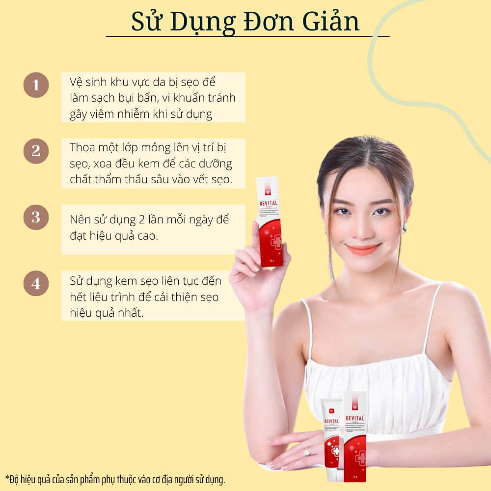 Kem Mờ Sẹo Revital 30g