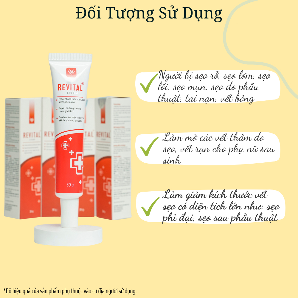 Kem Mờ Sẹo Revital 30g