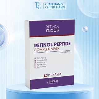 Mặt nạ Retinol KyungLab Peptide Complex Mask hộp 3 miếng