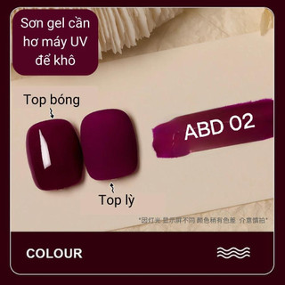 Sơn gel AS Sơn móng tay gel mã ABD,ABX , ACZ, ADP, AJN, ALW, BOC, BL, CM