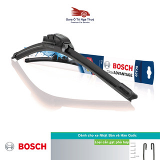 Gạt Mưa BOSCH Clear Advantage Dùng Cho Các Xe Châu Á - Gạt sạch bụi bẩn, bảo vệ tầm nhìn