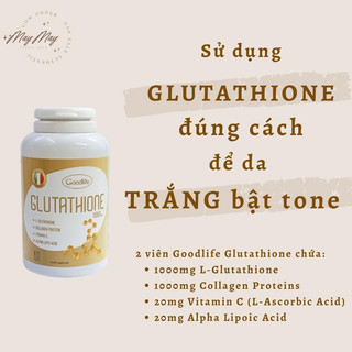 Kem trắng da chứa glutathione