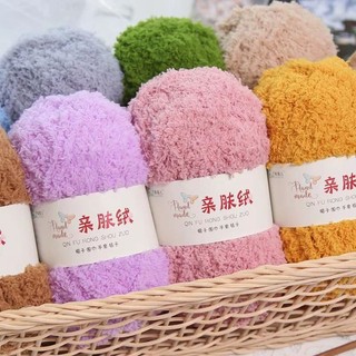 len bông xù mềm nhẹ