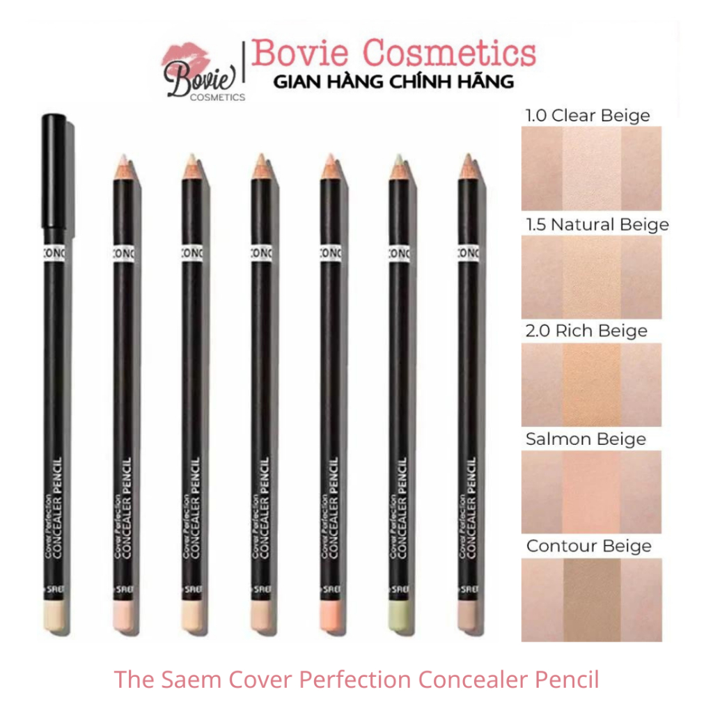 Bút che khuyết điểm The Saem Cover Perfection Concealer Pencil