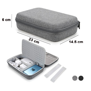 Hộp đựng phụ kiện cáp sạc điện thoại, laptop, máy tính bảng, pin dự phòng, dây sạc cáp, đồ công nghệ