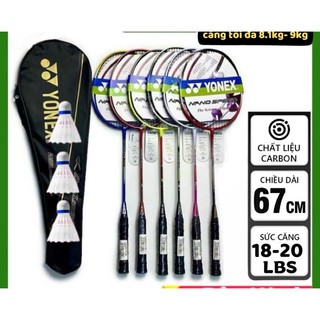 Vợt đôi YONEX hàng đẹp cước căng.