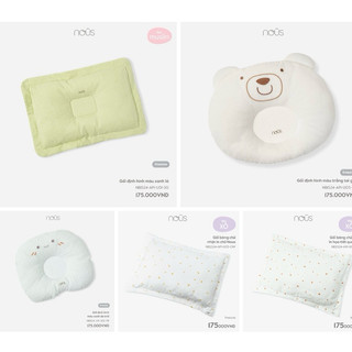 GỐI NOUS BÔNG VẢI XÔ COTTON TỰ NHIÊN