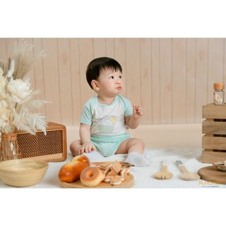 [ PUNCHUN ] Bộ cộc raglan Punchun Bakery