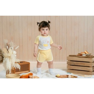 [ PUNCHUN ] Bộ cộc raglan Punchun Bakery