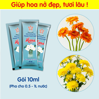 Nước Dưỡng Hoa Tươi Lâu Hana [Hộp 50 gói 10ml]