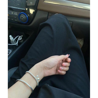 Lắc tay mềm bạc nguyên chất s999 hình hoa sen cho nữ free size