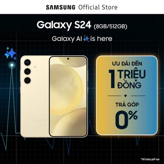 Điện thoại Samsung Galaxy S24 8GB/512GB, Điện thoại AI, Camera 50MP, Màn hình 6.2" Dynamic AMOLED 2X FHD+