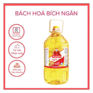  dầu ăn cao cấp neptune light can 5 lít 