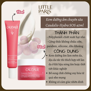 Kem dưỡng caudalie vinopure hydra sos cấp nước siêu tốc cho da 40ml