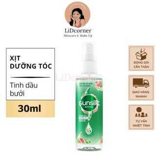 Xịt dưỡng tóc tinh dầu bưởi Sunsilk Natural giúp tóc chắc khỏe và giảm gãy rụng 30ml