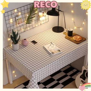 Khăn Trải Bàn Kẻ Caro PVC Nhiều Kích Cỡ Trang Trí Bàn Học Thảm trải picnic decor không thấm nước