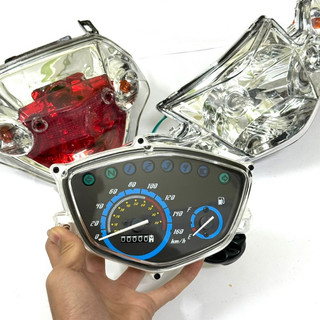 Combo chóa đèn đuôi đèn xi nhan Sirius 110 và đồng hồ