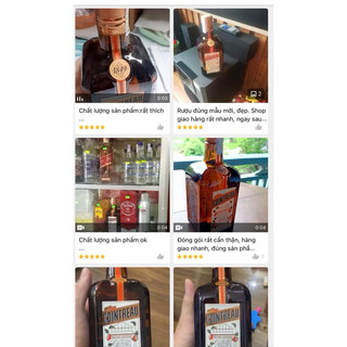 COINTREAU HƯƠNG CAM 750ML ( Dùng Pha Chế )