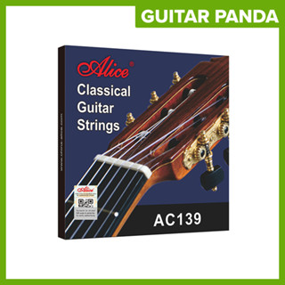 [Chính Hãng] Dây Đàn Guitar Classic Alice AC130 AC139 AWR18 Dây Nylon Titan Hợp Kim Đồng Mạ Bạc 85/15 Lớp Phủ Chống Rỉ