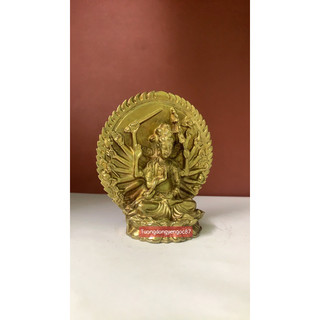 Tượng đồng Quan Âm Chuẩn Đề ( cao 9 cm )