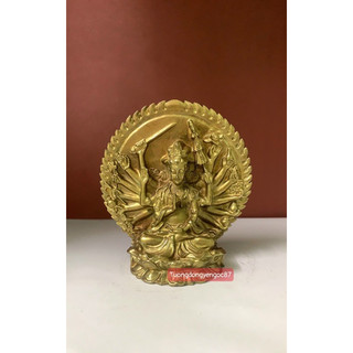 Tượng đồng Quan Âm Chuẩn Đề ( cao 9 cm )